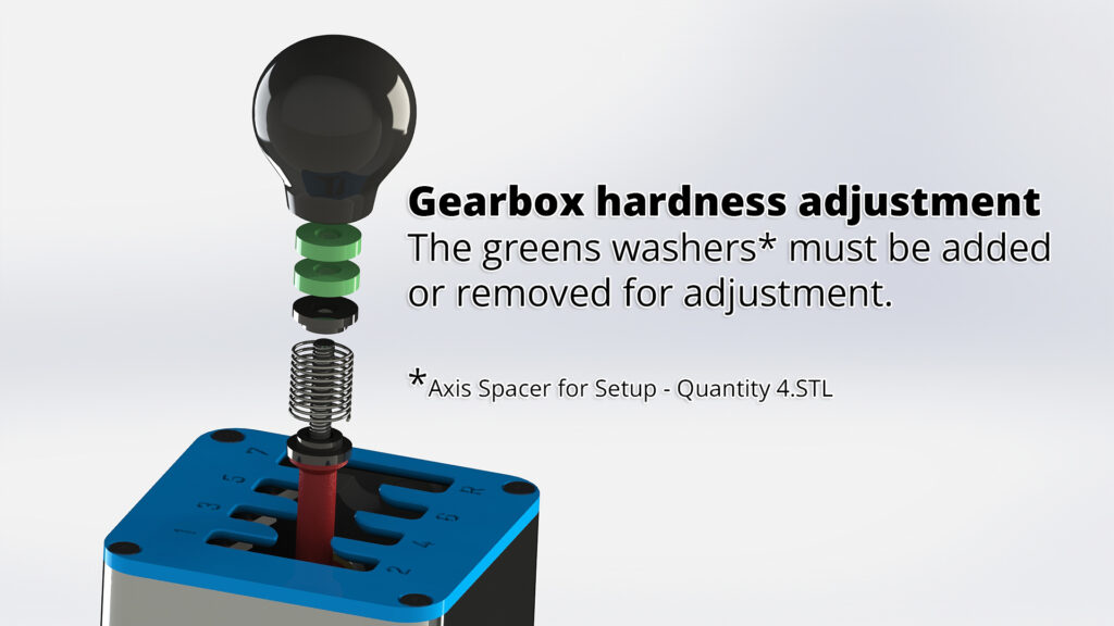 DIY H-Shifter Gearbox hardness adjustment