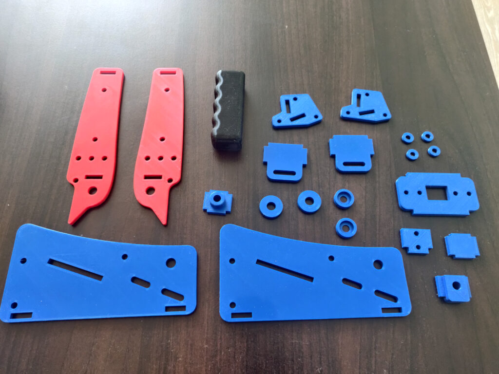 Required 3D Printed parts