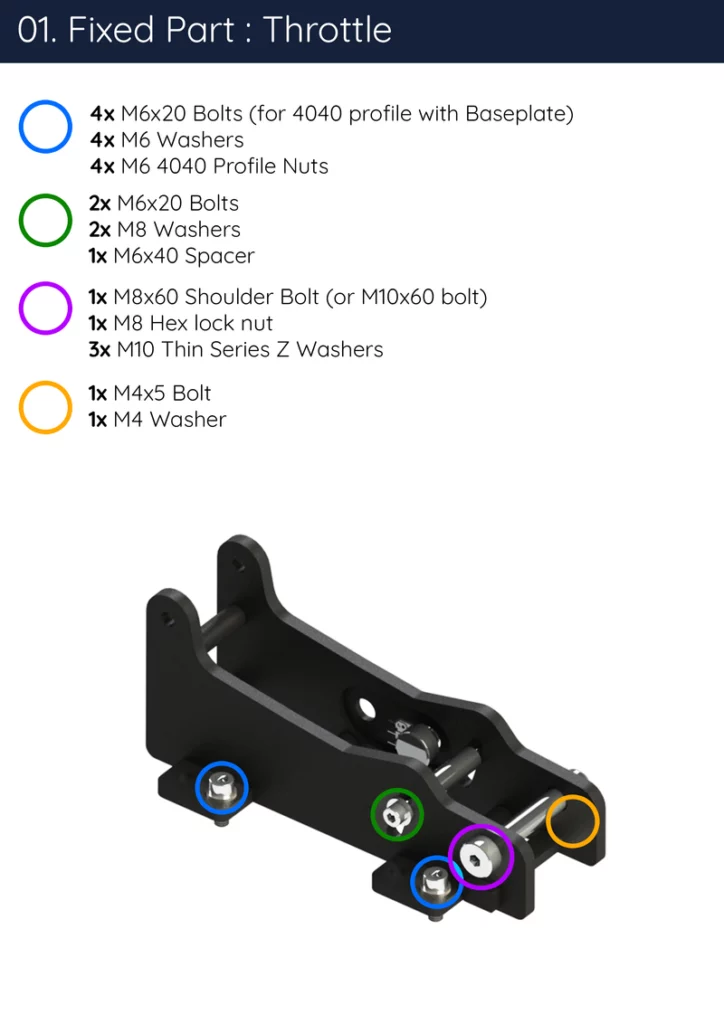 Throttle Fixed Part